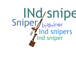 নিকনেম - Indsniper