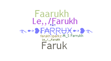 নিকনেম - Farrukh