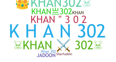 নিকনেম - Khan302