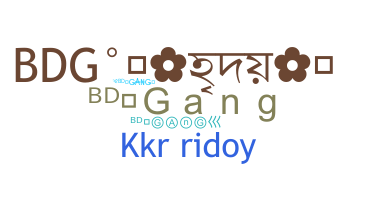 নিকনেম - BdGang