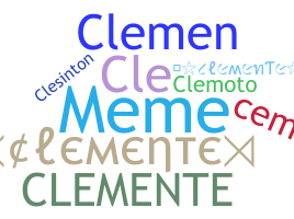 নিকনেম - Clemente