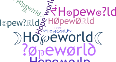 নিকনেম - Hopeworld