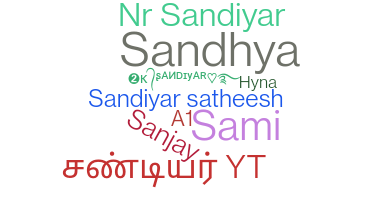 নিকনেম - Sandiyar