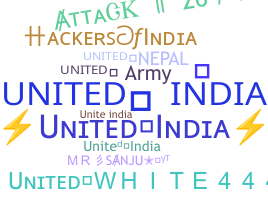 নিকনেম - UnitedIndia