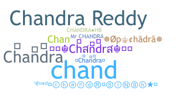 নিকনেম - Chandra