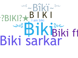 নিকনেম - Biki