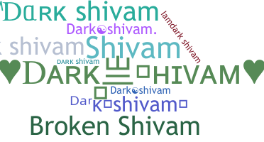 নিকনেম - Darkshivam