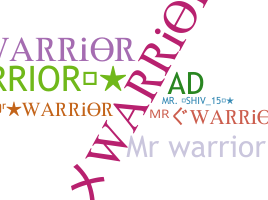 নিকনেম - Mrwarrior