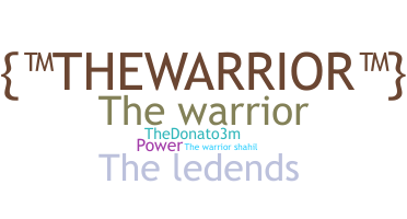 নিকনেম - thewarrior