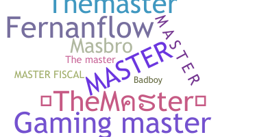 নিকনেম - TheMaster