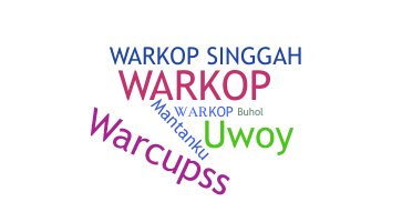 নিকনেম - warkop