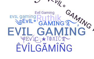 নিকনেম - EvilGaming