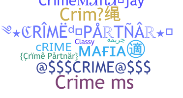 নিকনেম - Crime