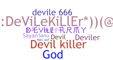 নিকনেম - Devile