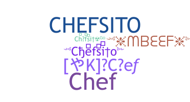 নিকনেম - Chefsito