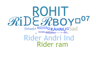 নিকনেম - RIDERSIVA46