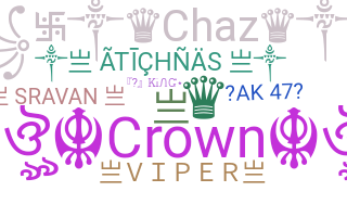 নিকনেম - Crown