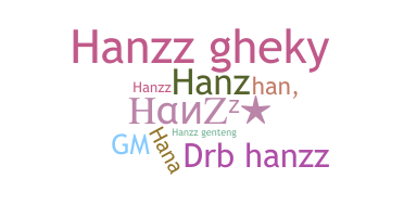 নিকনেম - HanzZ