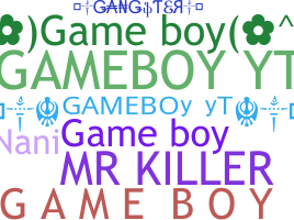 নিকনেম - Gameboy