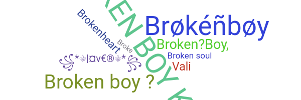 নিকনেম - brokenboy