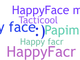 নিকনেম - happyface