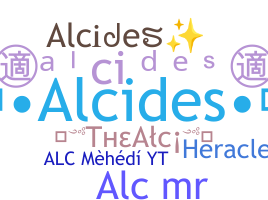 নিকনেম - Alcides