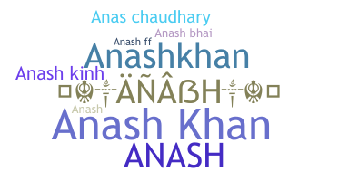 নিকনেম - anash