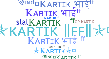 নিকনেম - Kartikff