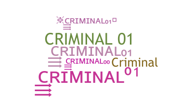 নিকনেম - Criminal01