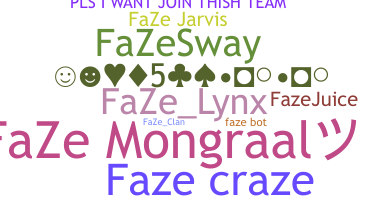 নিকনেম - FaZeClan