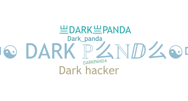 নিকনেম - darkpanda