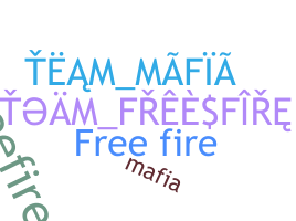 নিকনেম - TeamFreeFire