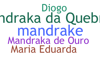 নিকনেম - Mandrake