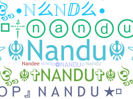 নিকনেম - Nandu
