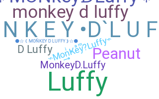 নিকনেম - MonkeyDLuffy