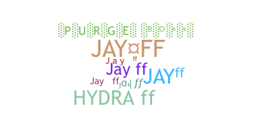 নিকনেম - JAYff