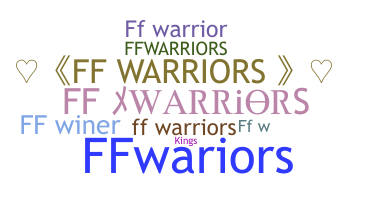 নিকনেম - FFwarriors