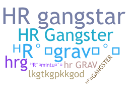 নিকনেম - HrGangster