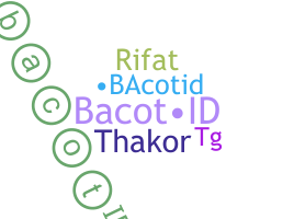 নিকনেম - BacotID