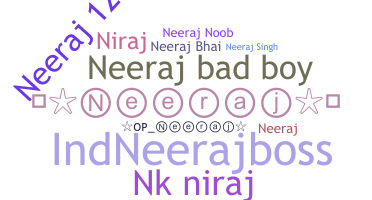 নিকনেম - NeerajBooS