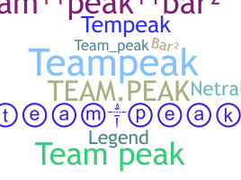 নিকনেম - TeamPeak