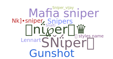 নিকনেম - snipers