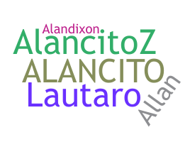 নিকনেম - Alancito