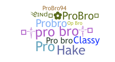 নিকনেম - ProBro