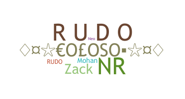 নিকনেম - Rudo