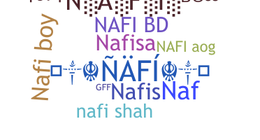 নিকনেম - Nafi