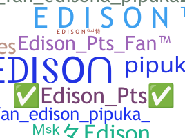 নিকনেম - EdisonPts