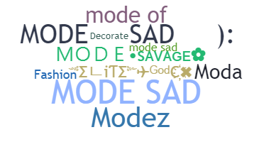 নিকনেম - Mode