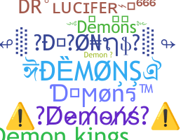 নিকনেম - Demons
