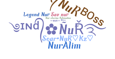 নিকনেম - Nur